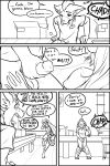  2:3 anthro beaver black-kitten canid canine chad_(black-kitten) comic english_text hi_res maggie_lee mammal monochrome profanity rodent text 