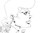  hi_res human jojo&#039;s_bizarre_adventure josuke_higashikata male mammal solo 