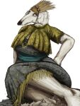  accessory anon2000000 anthro art_deco belly big_belly big_breasts blue_eyes borzoi breasts canid canine canis clothed clothing digital_media_(artwork) domestic_dog dress ear_piercing ear_ring eyelashes female fluffy fluffy_tail fur fur_tuft hair_accessory hat headgear headwear hi_res huge_breasts hunting_dog jewelry long_snout looking_at_viewer mammal necklace overweight overweight_anthro overweight_female piercing ring_piercing sighthound simple_background sitting smile snout solo solo_focus tail thick_thighs topwear tuft white_background white_body white_fur 