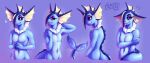  2023 anthro athletic blue_body cass_(greenlinzerd) dorsal_ridge ear_fins ear_piercing ears_down eeveelution eyelashes eyeshadow fin frill_(anatomy) furgonomics furry-specific_piercing generation_1_pokemon girly goth greenlinzerd grumpy hair hair_over_eye hi_res looking_at_viewer looking_away looking_up makeup male meme multiple_images navel neck_frill nintendo nude one_eye_obstructed piercing pivoted_ears pokemon pokemon_(species) pseudo_hair pupils purple_eyes signature simple_background smile solo tail tail_around_waist tail_piercing tongue tongue_out tongue_piercing vaporeon white_pupils you_know_i_had_to_do_it_to_em 