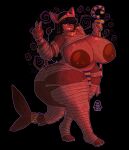  absurd_res animal_humanoid anthro bandage big_breasts big_butt big_nipples bodily_fluids bottomwear breasts butt chubby_female clothing egyptian female fish fish_humanoid freckles hi_res humanoid loincloth marine marine_humanoid mummy mummy_bandages mummy_wrappings nipple_piercing nipples ornament piercing shark shark_fin shark_humanoid shark_tail shorky_the_shork shyghost slightly_chubby solo solo_focus sweat sweatdrop thick_thighs undead wide_hips 