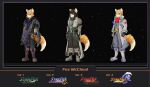  2023 5_fingers anthro arm_wraps armor black_nose boots bottomwear canid canine clothed clothing coat digital_media_(artwork) fingerless_gloves fingers flight_suit footwear fox fox_mccloud fur gloves gomerz22 hair handwear hi_res hood humanoid_hands inner_ear_fluff male mammal model_sheet multicolored_body multicolored_fur nintendo orange_body orange_fur pants pixel_(artwork) shoulder_pads solo space star_fox topwear tuft two_tone_body two_tone_fur white_body white_fur white_hair wraps 