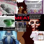  adventure_time anthro cartoon_network censored female hob! meme silly solo 