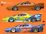  asterozoa car from_side highres logo motor_vehicle no_humans orange_background r4:_ridge_racer_type_4 race_vehicle racecar redesign ridge_racer shadow simple_background spoiler_(automobile) variations vehicle_focus vehicle_name 