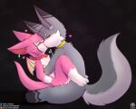  &lt;3 absurd_res anthro anthro_on_anthro anthro_penetrated anthro_penetrating anthro_penetrating_anthro bat bell bell_collar blush bodily_fluids canid canine chest_tuft collar cum cum_in_pussy cum_inside cumshot digital_media_(artwork) duo dust:_an_elysian_tail ear_piercing ear_ring ejaculation eyes_closed female female_penetrated fox from_front_position fur genital_fluids genitals grey_body grey_fur hi_res iradeon kissing lune_(lunesnowtail) male male/female male_penetrating male_penetrating_female mammal mastery_position nimbat pawpads paws penetration penis piercing pink_body pink_fur pussy ring_piercing sean_(senz) senz sex simple_background sitting tail tuft vaginal vaginal_penetration white_body white_fur wings 