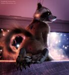  3d_(artwork) absurd_res blender_(software) bodily_fluids butt claws cum cum_on_anus cum_on_butt digit_ring digital_media_(artwork) dilated_anus feet foot_focus genital_fluids guardians_of_the_galaxy hi_res hindpaw jewelry male marvel paws ring rocket_raccoon slim soles solo space stormrider toe_ring toes 