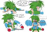  5_fingers anal anal_penetration anthro archie_comics balls blush bodily_fluids butt clothing cum digital_drawing_(artwork) digital_media_(artwork) duo erection eulipotyphlan fingers fur genital_fluids genitals girly gloves green_body hair handwear hedgehog looking_pleasured male male/male male_penetrated male_penetrating male_penetrating_male mammal manic_the_hedgehog nipples open_mouth penetration penis scourge_the_hedgehog sega sex simple_background smile sonic_the_hedgehog_(archie) sonic_the_hedgehog_(comics) sonic_the_hedgehog_(series) sonic_underground tail text tongue unknown_artist 