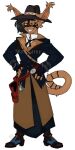  anthro beatrix_foljambe felid feline female hi_res loxiv mammal solo wild_west 