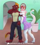  ambiguous_gender anthro clothed clothing crossdressing diaper dragon duo fizzle_(mlp) friendship_is_magic garble_(mlp) girly hasbro hi_res jock male male/male my_little_pony secret_desires wearing_diaper 