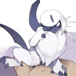  1:1 absol bestiality blue_body bodily_fluids cum cum_in_pussy cum_inside duo erection female female_penetrated feral feral_penetrated fur generation_3_pokemon genital_fluids genitals hi_res human human_on_feral human_penetrating human_penetrating_feral interspecies male male/female male_penetrating male_penetrating_female mammal navel nintendo penetration penis pokemon pokemon_(species) pokephilia pussy quadruped sex simple_background smile tan_body vaginal vaginal_penetration white_background white_body white_fur youjomodoki 