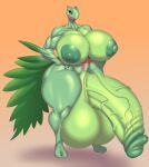  absurd_res anthro balls ber00 big_balls big_breasts big_penis breasts generation_3_pokemon genitals gynomorph hi_res huge_balls huge_breasts huge_penis hyper hyper_balls hyper_genitalia hyper_penis intersex nintendo nude penis pokemon pokemon_(species) sceptile solo thick_thighs 