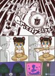  &lt;3 &lt;3_eyes absurd_res animal_crossing anthro anthro_penetrated bear big_breasts blue_eyes blush bouncing_sound_effect breasts breath breath_cloud brown_body brown_fur brown_hair comic dialogue duo female fur ghost hair hi_res human human_on_anthro human_penetrating human_penetrating_anthro inside interspecies june_(animal_crossing) looking_at_another lying male male/female mammal minus8 navel night nintendo nipples on_back open_mouth ovum_with_facial_features panting parody penetration plant sex short_hair sitting speech_bubble sperm_cell spirit tree villager_(animal_crossing) 