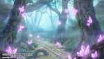  2020 bush company_name crystal fog forest mist_train_girls moss nature no_humans ono_tomohiro original plant scenery tree vines 