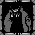  16-bit 1:1 3_eyes ambiguous_gender black_background border digital_media_(artwork) domestic_cat english_text felid feline felis feral forked_tail grey_border grey_text mammal multi_eye number partially_colored pixel_(artwork) prick_ears pupils restricted_palette scp-511 scp_foundation silhouette simple_background slit_pupils snugboat11 solo species_name tail text unusual_anatomy unusual_tail whiskers 
