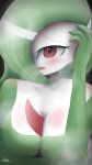  &lt;3 4k 9:16 absurd_res breasts breath female gardevoir generation_3_pokemon hi_res human layla_horizon_(artist) looking_at_viewer mammal nintendo not_furry pokemon pokemon_(species) solo 