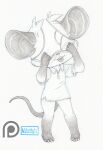  2016 anthro biped biscuit_(biscuits) black_and_white blep briefs briefs_on_head buckteeth chibi claws clothed clothing front_view full-length_portrait gloves_(marking) head_tuft leg_markings malachyte male mammal markings monochrome murid murine portrait rat rodent shirt simple_background sketch socks_(marking) solo standing teeth toe_claws tongue tongue_out topwear tuft underwear underwear_on_head whiskers white_background 