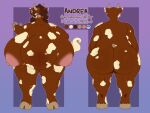  anthro areola back_rolls belly big_areola big_breasts big_butt bovid bovine breasts butt female genitals hi_res hooves horn huge_belly huge_breasts huge_butt justkindofhere mammal nipples nude overweight overweight_anthro overweight_female pregnant pussy sagging_breasts solo thick_thighs wide_hips 