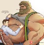  &lt;3 age_difference anthro arm_hair bear beard big_muscles big_pecs big_penis blonde_hair bodily_fluids body_hair brown_body brown_fur chest_hair clothed clothing comforting crying cum cum_on_penis da_ddy22 duo ejaculation embrace english_text erection eyes_closed facial_hair fur genital_fluids genitals hair hairy hi_res holding_partner hug huge_muscles human human_on_anthro interspecies intimate male male/male mammal musclegut muscular nipples older_anthro older_male pec_smothering pec_squeeze pecs penis pubes raised_clothing raised_shirt raised_topwear shirt tears text topwear url vest younger_human younger_male 