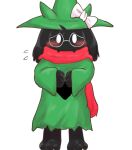  age_difference anthro black_body bovid caprine deltarune digital_drawing_(artwork) digital_media_(artwork) digital_painting_(artwork) eyewear glasses goat male mammal namoke ralsei ribbons solo undertale undertale_(series) young younger_male 