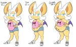 absurd_res anthro bat child female hi_res mammal overweight rouge_the_bat sega solo sonic_the_hedgehog_(series) thick_thighs ultrahand weight_gain young 