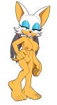  5_toes absurd_res barefoot bat breasts feet female foot_ninja15 genitals hi_res humanoid mammal nipples nude pussy rouge_the_bat sega solo sonic_the_hedgehog_(series) toes 