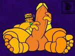  anthro big_penis breath feet genitals hi_res huge_penis koki_1 machine male masturbation penile penile_masturbation penis robot solo 