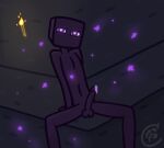  cave cclover enderman humanoid male male/male microsoft minecraft mojang solo torch xbox_game_studios 