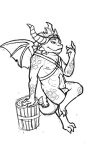  activision anthro balls claws digital_media_(artwork) dragon erection genitals hi_res horn male nate_foster nipples nude penis scalie simple_background sketch smile solo spyro spyro_the_dragon tail white_background wings 