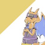 1:1 ambiguous_gender anthro backpack charizard duo generation_1_pokemon holowear_(pokemon) human human_on_anthro interspecies kissing larger_anthro mammal nintendo pokemon pokemon_(species) pokemon_unite restricted_palette simple_background size_difference smaller_human tapirclip volo_(pokemon) 