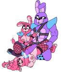  animatronic anthro big_breasts big_penis bodily_fluids bonnet breasts clothed clothing cum cum_covered digital_media_(artwork) ejaculation female five_nights_at_freddy&#039;s freddy_in_space_3 genital_fluids genitals glamrock_bonnet_(fnaf) glamrock_bonnie_(fnaf) group headgear headwear humanoid lagomorph legwear leporid machine male male/female mammal messy nude partially_clothed penis pericings rabbit robot scottgames shoulder_pads stockings trio windstand 