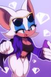  2023 anthro bat breasts cellphone cleavage clothed clothing eyeshadow female fur gloves handwear hi_res holding_cellphone holding_object holding_phone lipstick makeup mammal narrowed_eyes open_mouth open_smile phone rouge_the_bat sega smile solo sonic_the_hedgehog_(series) tan_body tan_skin the_murder_of_sonic_the_hedgehog white_body white_fur wildblur wings 