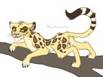  disney felid feline feral hi_res leopard leopard_cat makucha male mammal nightfury2020 pantherine prionailurus sex solo the_lion_guard the_lion_king 