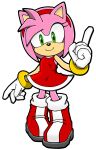  absurd_res alpha_channel amy_rose anonymous_artist anthro clothing dress eulipotyphlan female green_eyes hedgehog hi_res mammal red_clothing red_dress sega simple_background sonic_the_hedgehog_(series) transparent_background 