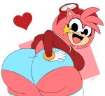  alpha_channel alternate_costume amy_rose anthro artist_name big_breasts big_butt black_eyelashes black_eyes breasts butt clothed clothing cosplay countershading eulipotyphlan eyelashes female fur head_tuft hedgehog hi_res looking_at_viewer looking_back mammal multicolored_clothing open_mouth open_smile ota_(artist) pink_body pink_fur pink_tail pink_tongue ramona_flowers rear_view scott_pilgrim sega short_tail side_boob signature simple_background smile solo sonic_the_hedgehog_(series) tail tan_body tan_countershading tan_skin teeth teeth_showing thick_thighs tongue transparent_background tuft two_tone_clothing 