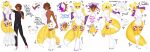  absurd_res anthro bandai_namco big_breasts blonde_hair blue_eyes blush breast_growth breasts brown_eyes brown_hair colored confusion dazed dialogue digimon digimon_(species) english_text female fur gender_transformation genitals ghostlytf growth hair hair_growth hi_res human hypnosis male mammal mind_control mtf_transformation nipples penis_to_vagina_tf pussy renamon sequence solo species_transformation suit_transformation surprised_expression tail tail_growth text thick_thighs transformation white_body white_fur yellow_body yellow_fur zipper 