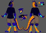  android anthro biped bottomwear clothing english_text hi_res humanoid machine male model_sheet nallaz_anderson_(sandwing87) open_mouth robot sandwing87 shirt shorts solo synth_(vader-san) text tongue topwear 