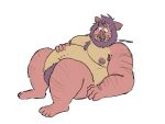  anthro bubblegum_(character) domestic_pig hi_res male mammal overweight overweight_male solo suid suina sus_(pig) venomstench wild_boar 