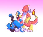  age_difference anal anal_penetration animal_genitalia animal_penis anthro balls blue_body blue_fur bodily_fluids butt canine_genitalia canine_penis char_(alexboom11) charmeleon cum cum_in_ass cum_inside duo erection feral fire flaming_tail fur generation_1_pokemon generation_4_pokemon genital_fluids genitals hi_res knot larger_male legs_up male male/male male_penetrated male_penetrating male_penetrating_male nintendo penetration penis pokemon pokemon_(species) riolu scarf sex size_difference tail wolfyzeeb younger_penetrated zeeb_wolfy 
