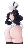  absurdres ass blindfold highres huge_ass nier:automata nier_(series) non-web_source thick_thighs thighs yorha_no._2_type_b 