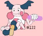  ambiguous_gender anthro digital_media_(artwork) foot_fetish foot_play footjob generation_1_pokemon genitals hashtag hi_res id_number male mr._mime nintendo penis pokemon pokemon_(species) secretsableye sex simple_background smile text 