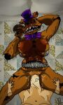  3:5 animatronic anthro areola bear big_breasts big_penis black_sclera bouncing_breasts bow_tie breasts brown_areola brown_body brown_nipples clothing crossgender disembodied_hand duo female five_nights_at_freddy&#039;s five_nights_at_freddy&#039;s_4 genitals ggez2341 hand_behind_head hat headgear headwear hi_res huge_penis human machine male male/female mammal navel nightmare_fredbear_(fnaf) nipples nude penetration penis purple_bow_tie purple_top_hat pussy red_eyes robot scottgames sex sharp_teeth stomach_mouth teeth thick_thighs top_hat vaginal vaginal_penetration wide_hips yellow_body 