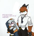  anthro big_breasts blush breasts comic disney english_text female hi_res judy_hopps nick_wilde pace-maker solo text zootopia 