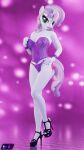  absurd_res anthro clothing corset cutie_mark equid equine female footwear friendship_is_magic hasbro hi_res high_heels horn lace_corset lace_panties lingerie looking_at_viewer mammal my_little_pony panties shadowboltsfm solo sweetie_belle_(mlp) topwear underwear unicorn wristband 