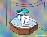  anthro big_breasts breasts felid feline female gardevoir gardiehayden generation_3_pokemon haydendjredskin hi_res hot_tub humanoid interspecies mammal nintendo pokemon pokemon_(species) pokephilia solo thick_thighs 