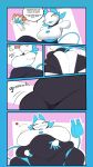  &lt;3 2023 absurd_res anthro armless aroused_smile belly belly_grab belly_jiggle belly_rolls belly_rub big_belly big_breasts big_butt blush bodily_noises breasts butt butt_jiggle comic deep_navel deltarune dialogue drinking eating english_text fat_rolls felid feline female floating_hands hi_res huge_belly huge_breasts huge_butt huge_thighs jiggling mammal morbidly_obese morbidly_obese_female narrowed_eyes navel obese obese_female overweight overweight_female rapid_digestion rumbling_stomach simple_background solo speech_bubble tasque_manager text thick_thighs undertale_(series) waifudekai weight_gain 