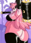  absurd_res amy_rose anthro clothing dirtyduckart fan_character female goth hi_res leggings legwear sega solo sonic_the_hedgehog_(series) 