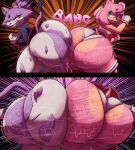  amy_rose anthro big_butt blaze_the_cat bodily_fluids boombox butt domestic_cat duo eulipotyphlan felid feline felis female hedgehog hi_res huge_butt mammal sega sonic_the_hedgehog_(series) sweat tascom 