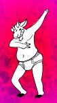  666 anthro barefoot bovid briefs briefs_only bulge capra_kid caprine clothed clothing detailed_background facial_hair feet fire fur goat goatee hi_res horn male mammal navel red_background signature simple_background solo tighty_whities topless underwear underwear_only white_body white_briefs white_clothing white_fur white_underwear 