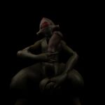  3d_(artwork) absurd_res anthro balls blender_(software) digital_media_(artwork) first_person_view genitals half-life hi_res holding_balls holding_penis looking_at_viewer lotten_(artist) low-angle_view male penis solo vortigaunt 
