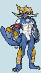  abs absurd_res anthro anthrofied armor athletic athletic_anthro athletic_male azumarill beard biceps blue_body blue_eyes blue_fur chest_tuft claws facial_hair fur fusion generation_2_pokemon generation_5_pokemon hair hi_res jwbash male multicolored_body multicolored_fur muscular muscular_anthro muscular_male nintendo nude pecs pokemon pokemon_(species) pokemon_fusion samurott seashell shell simple_background solo tuft white_background white_body white_fur white_hair 